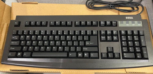 Official sega saturn keyboard - sega,