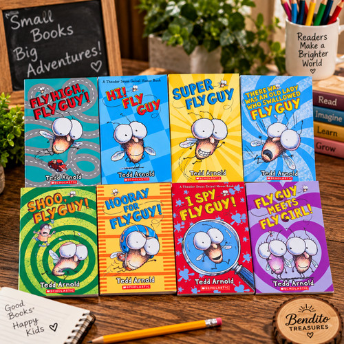 Fly guy tedd - lot, 8