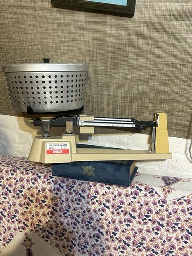 Ohaus triple beam balance - ohaus,