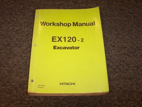 Hitachi ex120 hydraulic - hitachi,