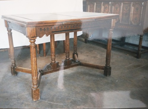 Oak dinning room set - oak,
