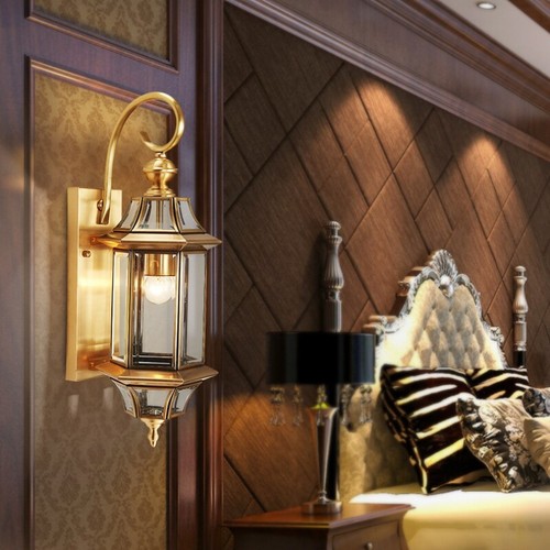Outdoor wall lamp - wall, garden