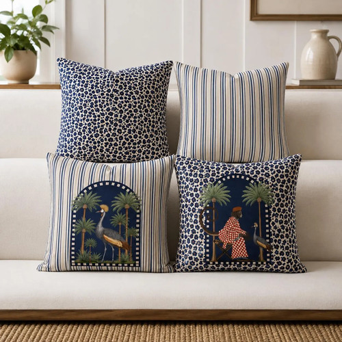 Coastal blue pillow - pillow, set