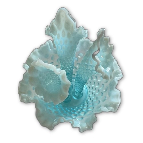 Vintage fenton blue opalescent - vintage,
