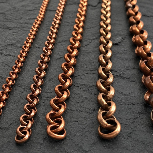 100 pure copper - pure, chain,