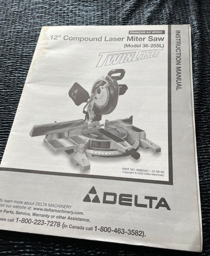 Manual for delta compound - manual,