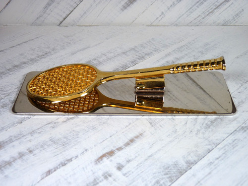 Vintage spring loaded tennis - vintage, spring-loaded