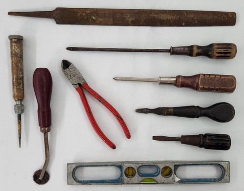 Old tools wood handle - wood,
