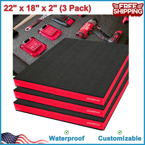 Tool box foam pack 22x18x2 - tool,
