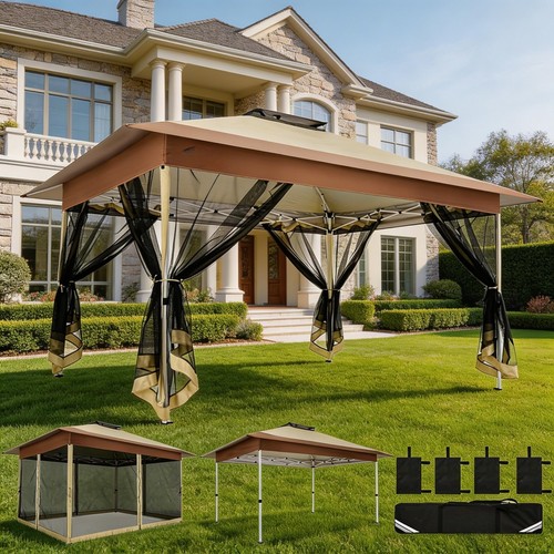 10x15ft pop gazebo screen - pop,