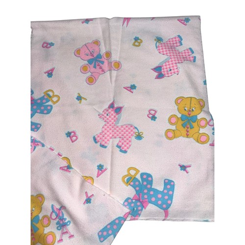 Vintage nursery flannel - vintage,