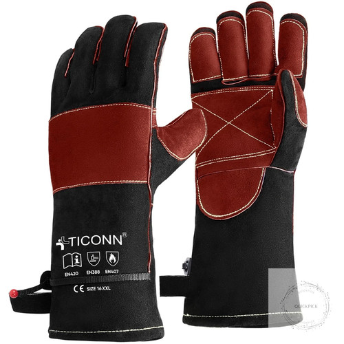 Inch welding gloves - gloves, 1000°f