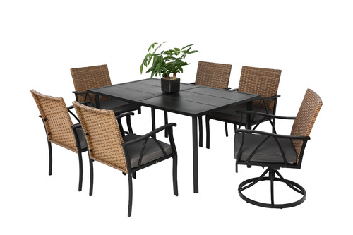 Patio outdoor swivel rocker - patio,