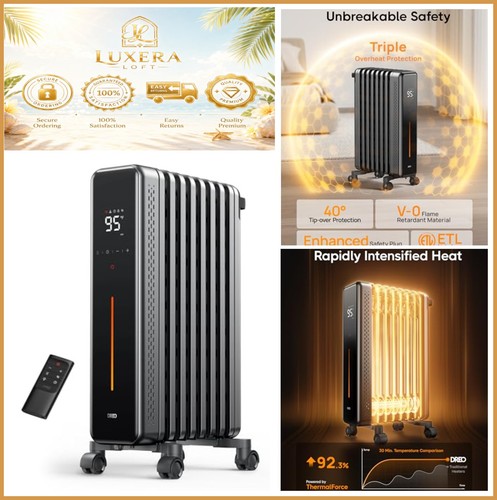 Oil filled radiator - oil,