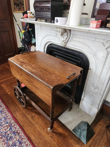 Antique wooden drop - drop, tea