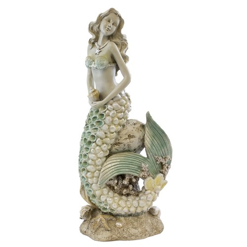 Mermaid on rocks - 8.5",