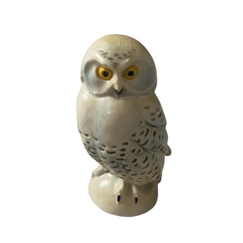 Vtg goebel snowy owl figurine - vtg,