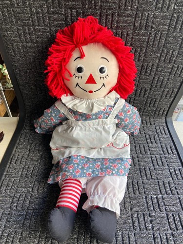 Raggedy ann doll with - a, heart