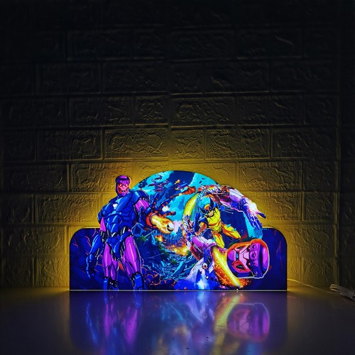 Men pinball topper led - x-men,