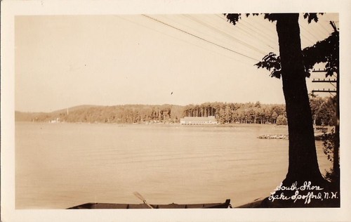 Postcard rppc south - rppc, lake