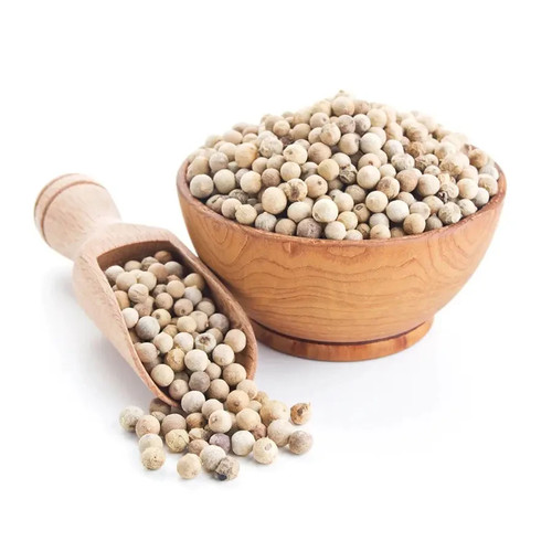 White peppercorns whole hot - white,