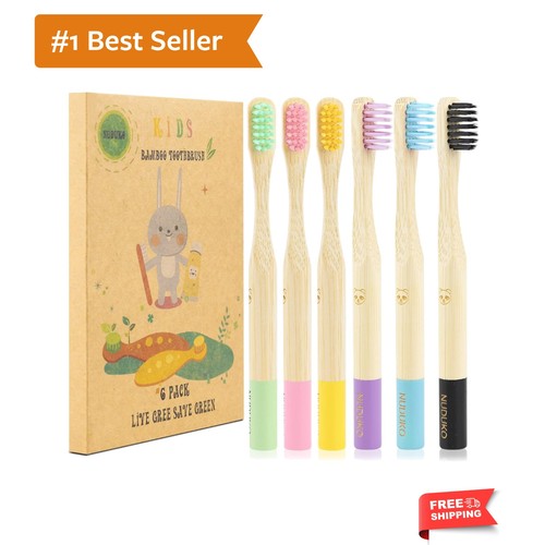 Kids toothbrush bamboo - kids,