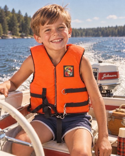 Vintage stearns life jacket - life,