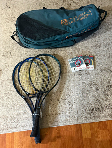 Midsize tennis racquets lot - racquets, of