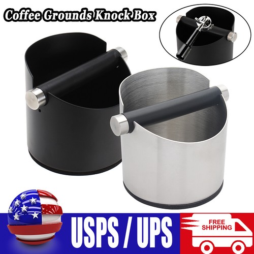 Coffee grounds knock box - grounds,