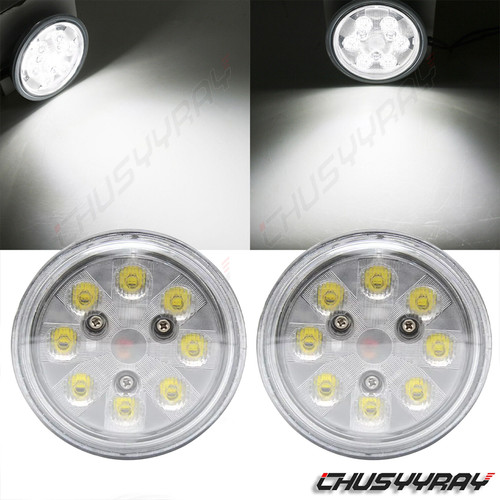 2pc led tractor round flood - tractor,