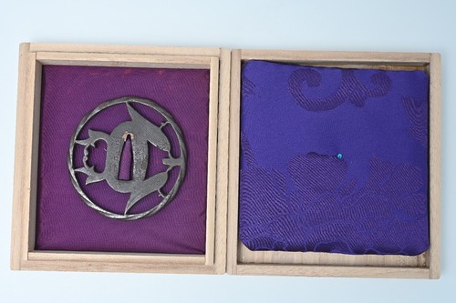 Choshu tsuba japanese antique - japanese,