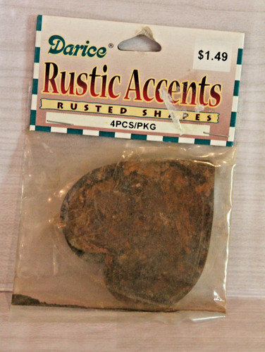Darice rustic accents rusty - darice,
