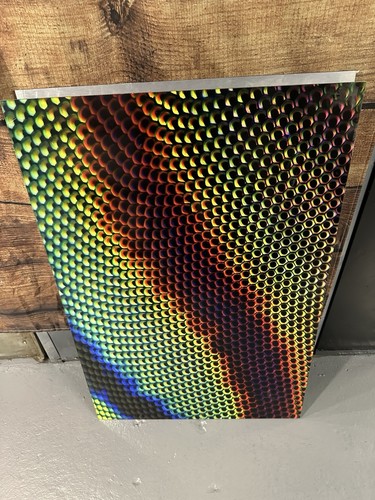 Glass space photo aluminum - space, photo,
