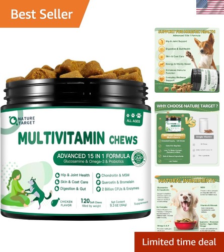Multivitamin for dogs with - for,