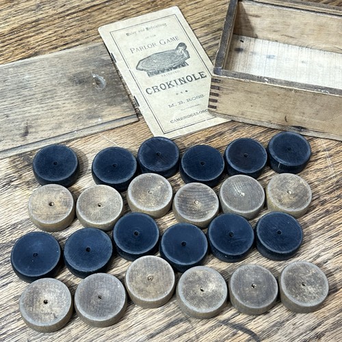 Crokinole game set - game,