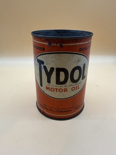 Tydol motor oil can gas - tydol,
