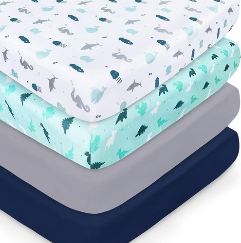 Pack crib fitted sheets - sheets, for
