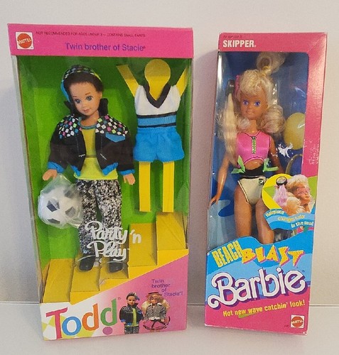 Vtg beach blast skipper barbie - vtg,