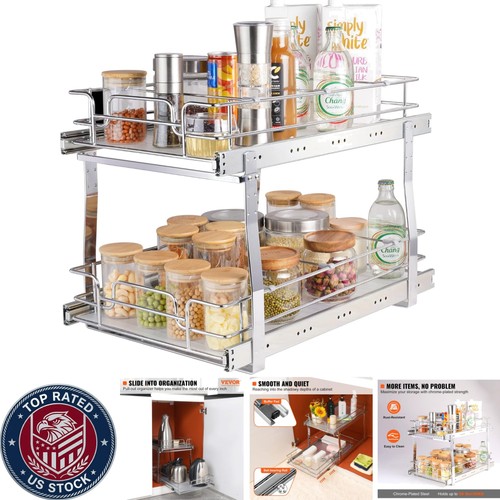 Elegant tier chrome - 2-tier, chrome-plated