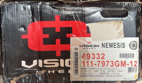 Vision wheel nemesis - 49332, gun