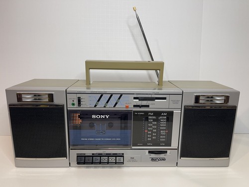 Sony cfs 3000 - sony, boombox