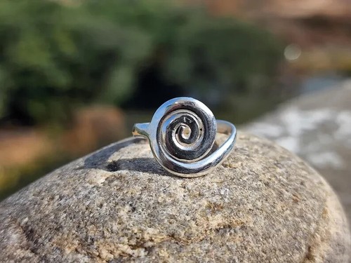 925 sterling silver spiral - 925,