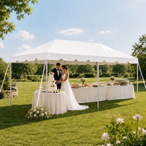 10x20 canopy party tent white - 10x20,