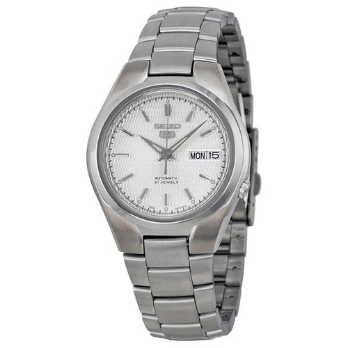 Seiko automatic silver dial - 5,