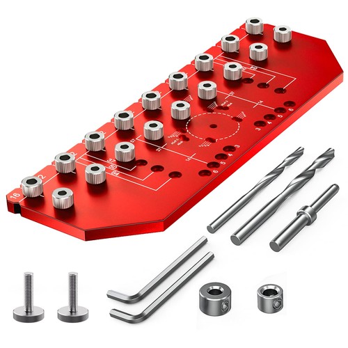 Hole shelf pin jig and - hole,