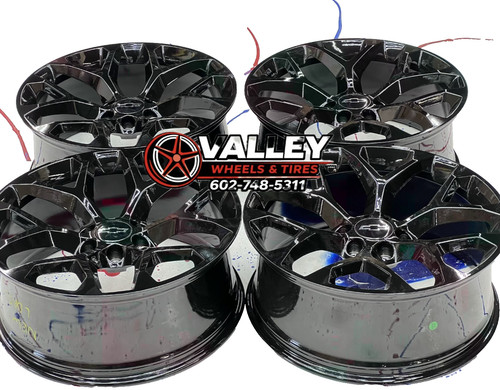 Oem factory black cadillac - 22",