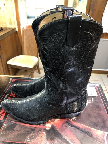 Ray skin cowboy boots - skin,