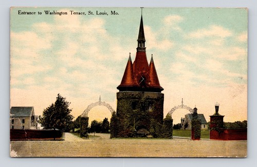 Antique old postcard louis - antique,