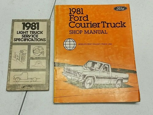 1981 ford courier shop manual - 1981,