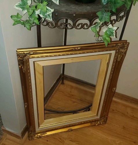 Gorgeous vtg large ornate gold - large,